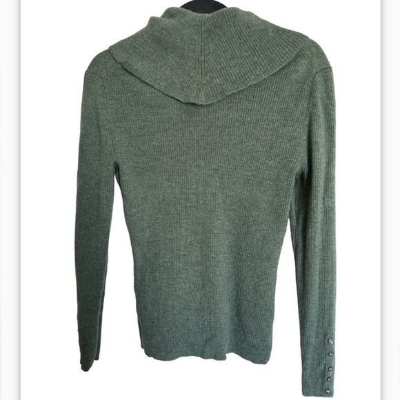 Carole Little Merino Wool Cowl Neck Sweater - Picture 8 of 8